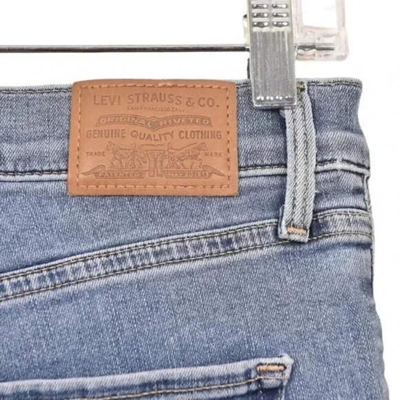 Levi's 311 Shaping Skinny Premium High Rise Denim Light Wash Jeans Size 28 - Picture 5 of 10